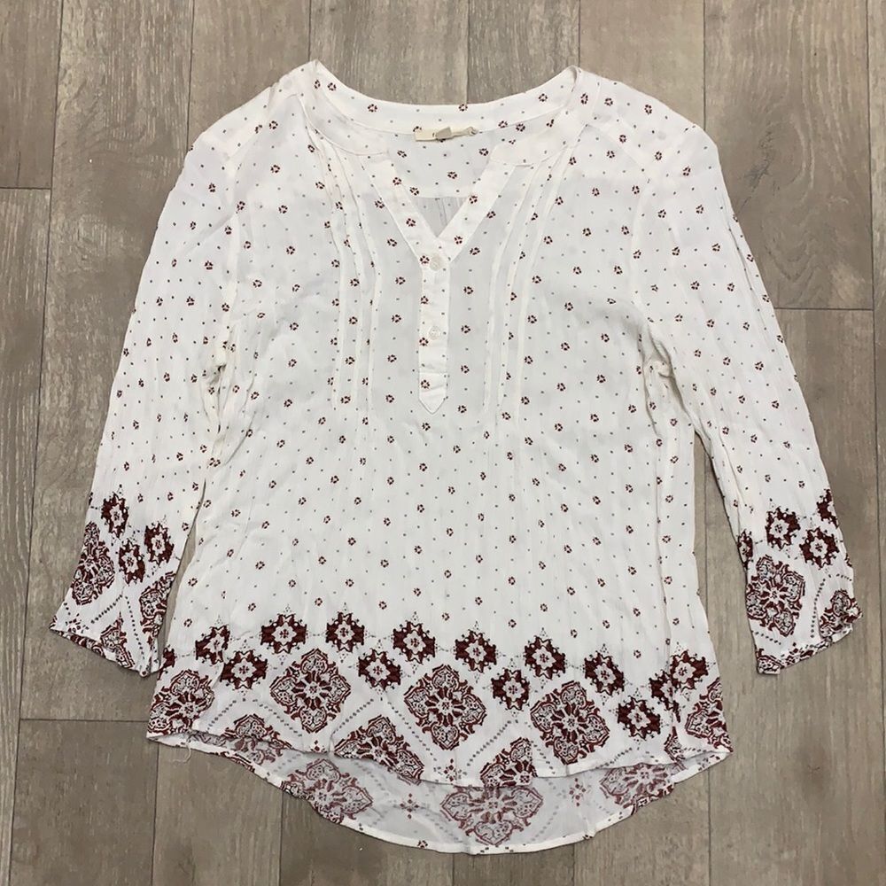 Womens Fun 2 Fun 3/4 Sleeve Top
